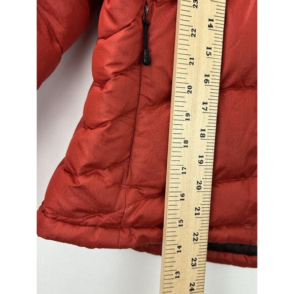 Patagonia Goose Down Women’s XS Puffer Jacket Coat Red/Orange Style 84611F4 - Picture 6 of 16